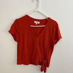 Madewell Wrap Top